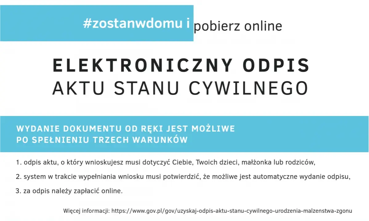 Elektroniczny odpis aktu stanu cywilnego. Jak wygląda akt ślubu online? Dowiedz się, jak pobrać dokument.