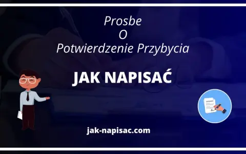 Prośba o potwierdzenie przybycia: jak napisać dokument. Dowiedz się, jak skutecznie formułować prośby.