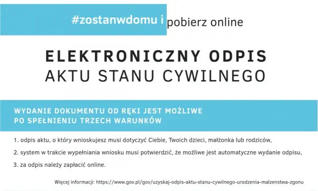 Elektroniczny odpis aktu stanu cywilnego. Jak wygląda akt ślubu online? Dowiedz się, jak pobrać dokument.